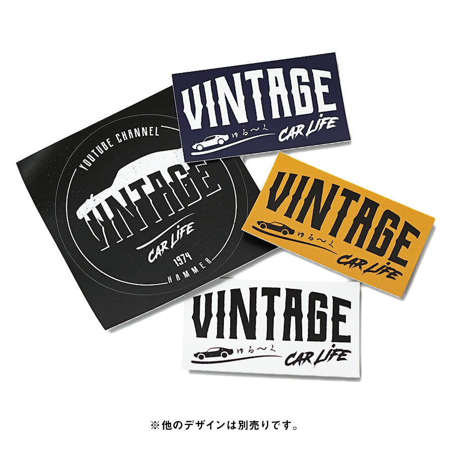車用ステッカー(オレンジ)