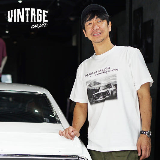 半袖ケンメリフォトプリントTシャツ【VINTAGECARLIFE】